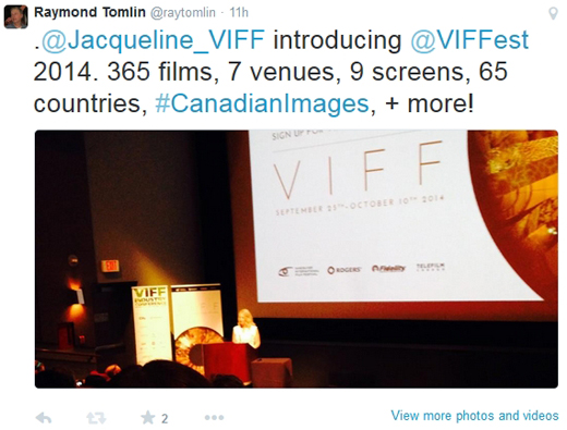 Jacqueline Dupuis, Executive Director, Vancouver International Film Festival